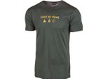 T-Shirt Ivanhoe Agaton Trace Da Uomo-100% Lana-Verde
