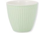 Greengate Mini Latte Cup Mug Alice Pale Green Green Everyday Ta 7X7 Cm