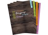 Organizzatore Di Cartelle Pricaro "Mediterraneo"", A4, 4 Sezioni"