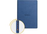 Rhodia 116408C Taccuino Rhodia Rhodiarama, Din A5, Foderato, Blu Zaffiro