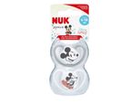 Nuk Set Di 2 Succhietti Space Mickey - 6-18 Mesi