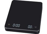 Inf Bilancia Da Caffè Ricaricabile Con Timer 3 Kg / 0,1 G Nero