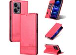 Custodia Redmi Note 12 Pro, Portafoglio Con Chiusura Magnetica E Supporto, Custodia Flip In Pelle Per Xiaomi Redmi Note 12 Pro Rosa