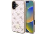 Guess Guhcp16Mpg4Gph Iphone 16 Plus 6.7 BiałY/Bianco Custodia Rigida Nuovo Triangolo 4G