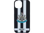 Newcastle United Fc - Custodia Per Cellulare, Con Strisce TA12692 (Taglia Unica) (Nero/Bianco/Blu)