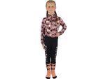 Little Rider - Top Strato Base "Pony Passion"" Per Bambina BZ5698 (116) (Rosa/Blu Scuro)"