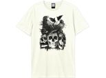 Amplified - Maglietta Uomo/Donna Unisex GD1995 (Xs) (Bianco Sporco)