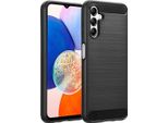 Samsung Galaxy A14/Samsung Galaxy A14 Cover - Silicone - Imoshion Custodia Morbida/Backcover - Nero
