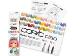 Copic 220750207 Marcatore Copic Ciao "Layer & Mix Manga Starter Set"", Vibrante"