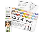 Copic 220750209 Marcatore Ciao "Layer & Mix Manga Starter Set"", Naturale"