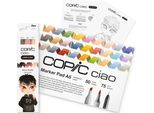 Copic 220750211 Marcatore Copic Ciao "Layer & Mix Manga Starter Set"", Caldo"