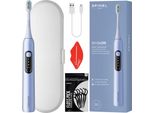 Spinel Care Spazzolino Sonico Smileon Blu Con Custodia Da Viaggio Accessori USB-C
