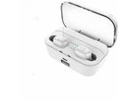 Singolo One/Pair Wireless Headset Bluetooth 5.0 Tws Cuffie In-Ear Ricaricabili Bianco
