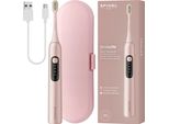 Spinel Care Smileon Spazzolino Sonico Rosa Custodia Da Viaggio USB-C 3 Modalità Timer