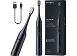 Spinel Care Smileon Pro Spazzolino Sonico Nero 3 Modalità USB-C Timer IPX7