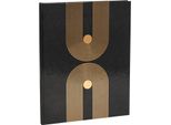 Exacompta 47848E Exacompta Libro Degli Ospiti Grafico, 220 X 270 Mm, Nero