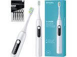 Spinel Care Smileon Spazzolino Sonic Bianco USB-C 3 Modalità Timer IPX7 Batteria