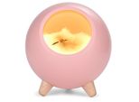 Techkidz, Luce Notturna Modello Sleepy Cat, Rosa