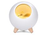 Techkidz, Luce Notturna Modello Sleepy Cat, Bianco