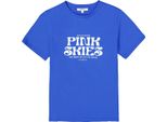 Garcia D50011 Kurzarm-T-Shirt Blau M Frau Blau M