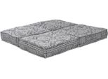 Vidaxl Divano Modulare Geometrico 2 Pezzi Grigio Chiaro 70 X 70 X 36 Cm Tessuto