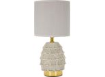 Lumino Da Notte Mauro Ferretti Pigny E14 Ø 15X30,5 Cm Color Crema