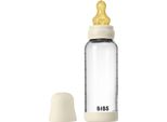 Bavaglini In Vetro Bottiglia Per Bambini Rotonda 240 Ml + Tettarella In Lattice