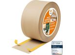 Quest Battiscopa Di Finitura W1 In Pvc 6 In 1 1X75Mm, 25M, Autoadesivo, Coprente, Battiscopa Flessibile Per Pavimenti E Pareti, Sabbia