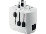 Midocean - Connettore Usb Pro Light MO1607 (6 Cm X 7 Cm X 5 Cm) (Bianco)