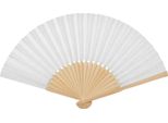 Midocean - Ventaglio A Mano "Fanny"", Bambù MO719 (Taglia Unica) (Bianco)"