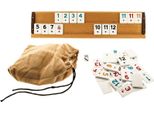 Gioco Da Tavolo In Legno Rummikub - Okey 101, Ramino Perfetto Per 2-4 Giocatori
