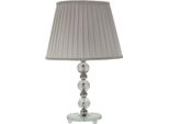 Mauro Ferretti Lampada Da Tavolo Tolly E27 Ø 30X48 Cm Argento