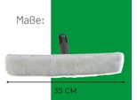 Novaliv 2X Spatola Per Finestre 35 Cm In Pile Spatola Schiumogena Per Pulizia Finestre Spatola Per Finestre Lavavetri Lavavetri Lavavetri