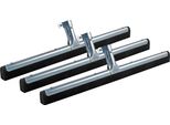 Novatool 3X Spatola Per Piastrelle Pavimento Doccia I Spatola Per Pavimento Giardino Bagno Terrazzo Auto I Spatola Per Acqua Acciaio Inox Pavimento Piscina Bagno Spatola Xxl Largo I Spatola Per Acqua