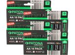 Patona Premium 40X Batterien Aa (4X10Er) Pack 1,5V Alkaline