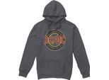 Ac/Dc - Felpa Con Cappuccio "Est. '73"" Da Uomo TV7300 (Xxl) (Charcoal)"