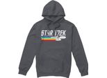 Star Trek - Felpa Con Cappuccio Da Uomo TV7575 (L) (Charcoal)