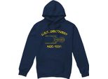 Star Trek: Discovery - Felpa Con Cappuccio "Athletic"" Da Uomo TV8162 (Xxl) (Navy)"
