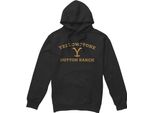Yellowstone - Felpa Con Cappuccio Da Uomo TV8271 (M) (Nero)