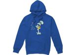 Spongebob Squarepants - Felpa Con Cappuccio "Squidward's Clarinet"" Da Uomo TV8847 (Xl) (Blu Reale)"