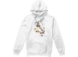 Avatar: The Last Airbender - Felpa Con Cappuccio "Hang On"" Da Uomo TV8882 (Xxl) (Bianco)"