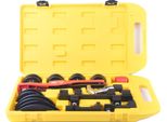 Set Di Curvatura Per Tubi, 7 Teste Di Curvatura, Supporta Tubi Da 6-22 Mm, Funzionamento Manuale, Giallo