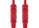 Utensile Per Il Carotaggio Delle Valvole, 2 Pezzi, Doppia Testa Per Valvole Schrader E French (Schrader/Presta), Strumento Di Riparazione, Rosso