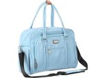 Borsa Fasciatoio Welavila, Borsa Fasciatoio Da Viaggio Unisex, Elegante Con Fasciatoio, Tasche Isolate, Blu Bambino