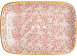 Portasapone In Ceramica - Floreale Bianco/Rosso