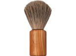 Pennello Da Barba - Cilindrico In Pelo Di Tasso Olivato 9,5 Cm