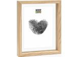 Deknudt S68SG2 Cornice In Vetro Con Bordo In Legno Naturale Per Effetto Fluttuante 20X30 Cm