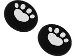 Inf Compatibile Con SWITCH2 Heart Silicone Thumb Grips Caps Per Un Controllo Migliorato Nero