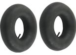 2 Pz 145/70- 6 Camera D'aria Per Pneumatici Con Stelo Valvola Alesato In Gomma Per Go Kart 90Cc Carrelli A Mano Tosaerba