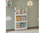 Scaffale Per Bambini 'Vipsali' In Design Della Casa 106 X 60 X 12 Cm Verde Menta / Bianco
